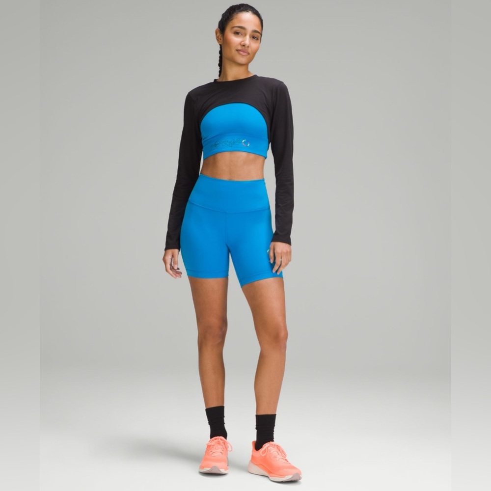 NWT Lululemon Wunder Train High-Rise 6” Pride Short Size 8**Sold out** Poolside